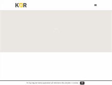 Tablet Screenshot of kdr.no